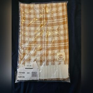 NWT Plaid Timberland scarf still in bag